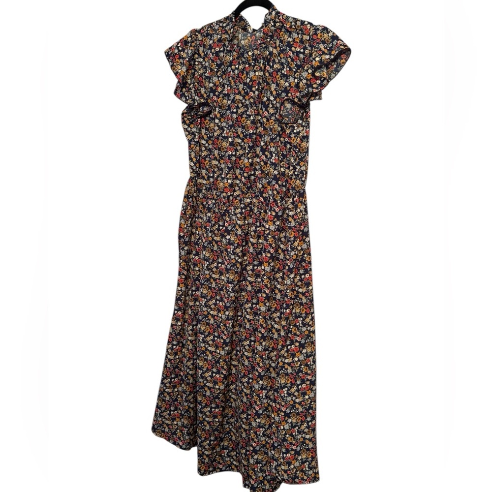 BloomChic Multicolor Floral Midi Dress